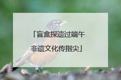 盲盒探遗过端午 非遗文化传指尖