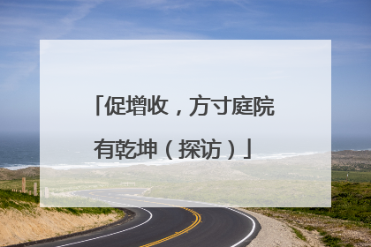 促增收，方寸庭院有乾坤（探访）