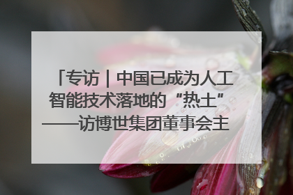 专访｜中国已成为人工智能技术落地的“热土”——访博世集团董事会主席斯特凡·哈通