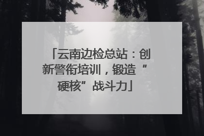 云南边检总站：创新警衔培训，锻造“硬核”战斗力