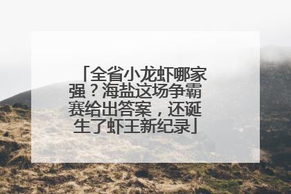 全省小龙虾哪家强？海盐这场争霸赛给出答案，还诞生了虾王新纪录