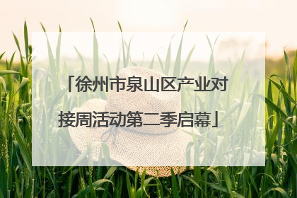 徐州市泉山区产业对接周活动第二季启幕