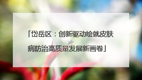 岱岳区：创新驱动绘就皮肤病防治高质量发展新画卷