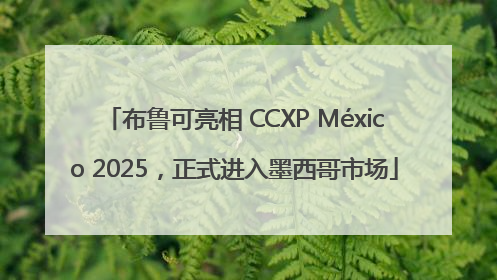 布鲁可亮相 CCXP México 2025，正式进入墨西哥市场
