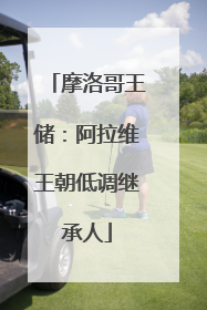 摩洛哥王储：阿拉维王朝低调继承人
