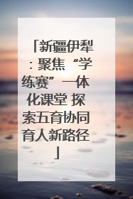 新疆伊犁：聚焦“学练赛”一体化课堂 探索五育协同育人新路径