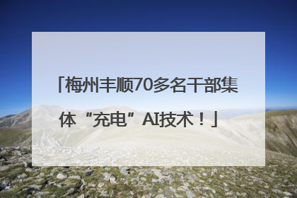 梅州丰顺70多名干部集体“充电”AI技术！