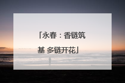 永春：香链筑基 多链开花