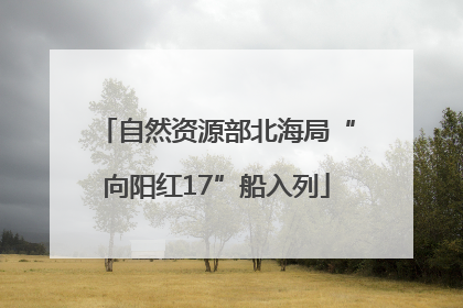 自然资源部北海局“向阳红17”船入列
