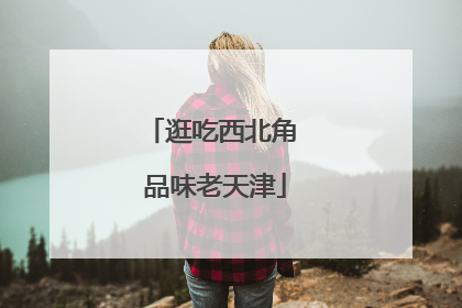 逛吃西北角 品味老天津