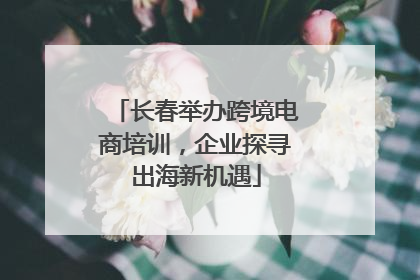 长春举办跨境电商培训，企业探寻出海新机遇