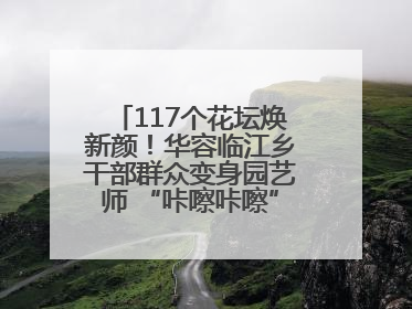 117个花坛焕新颜！华容临江乡干部群众变身园艺师 “咔嚓咔嚓”省下数万元