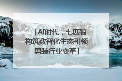 AI时代，七匹狼构筑数智化生态引领男装行业变革