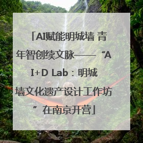 AI赋能明城墙 青年智创续文脉——“AI+D Lab：明城墙文化遗产设计工作坊”在南京开营